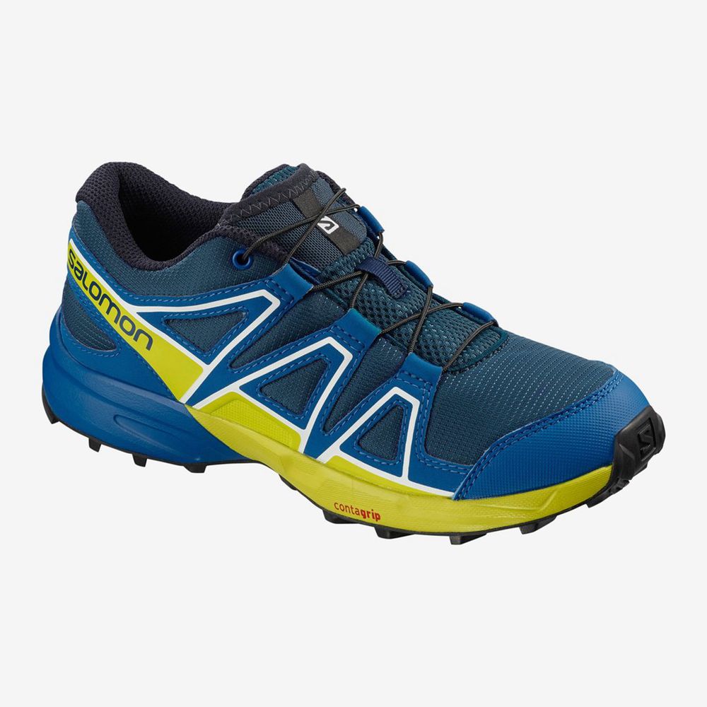 SALOMON SPEEDCROSS S JUNIOR Philippines - Kids' Trail Running Shoes - Red | 042163-EBN